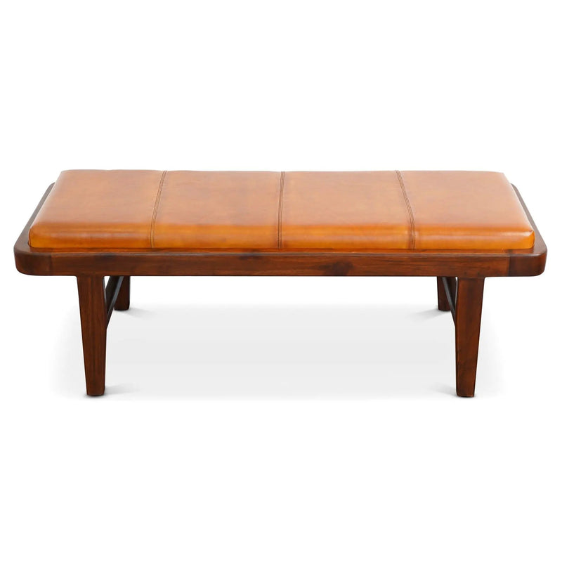Maddox - Bench - Rustic / Tan by HouseOfZazla