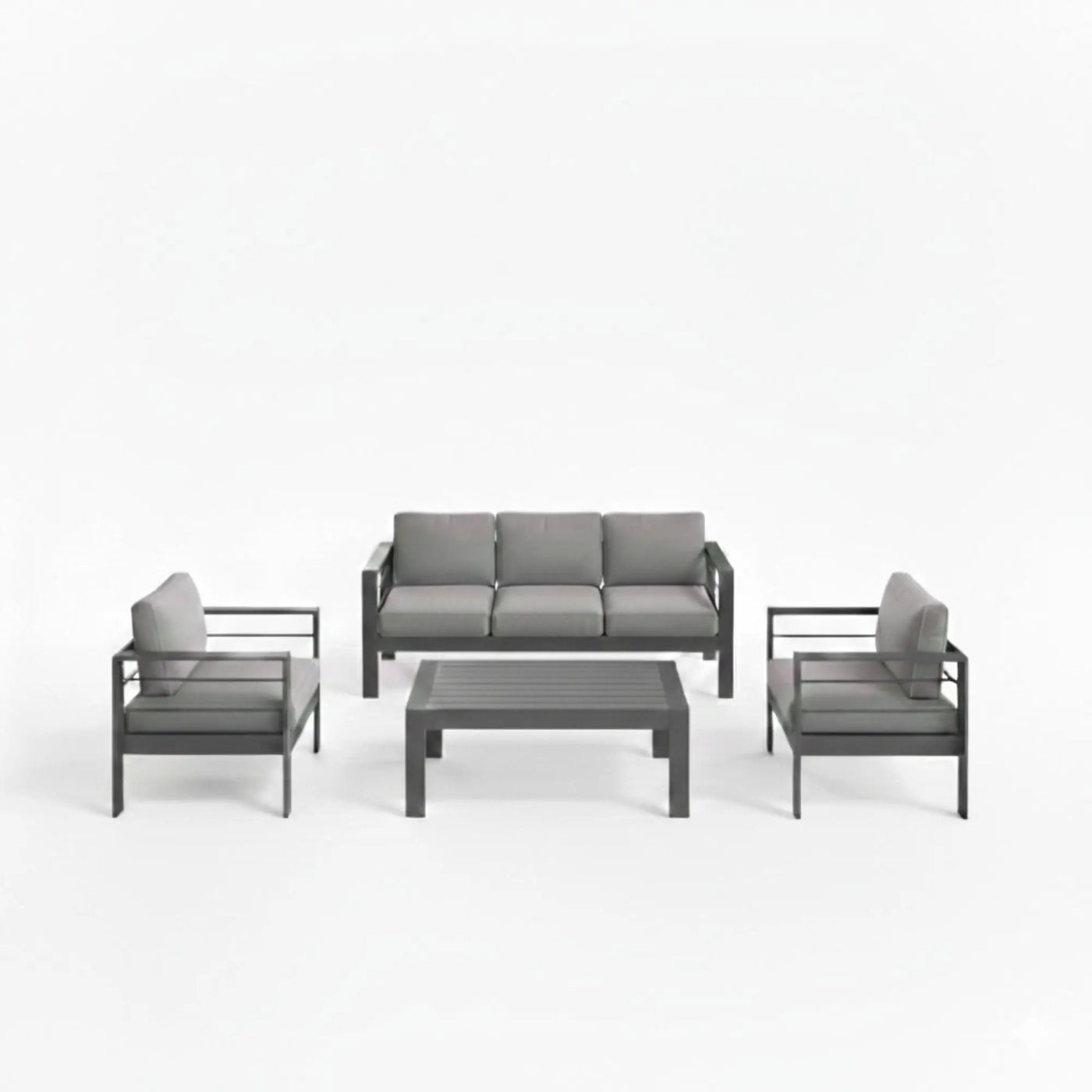 Outdoor Patio Set, All-Weather & Thick Cushions by HouseOfZazla