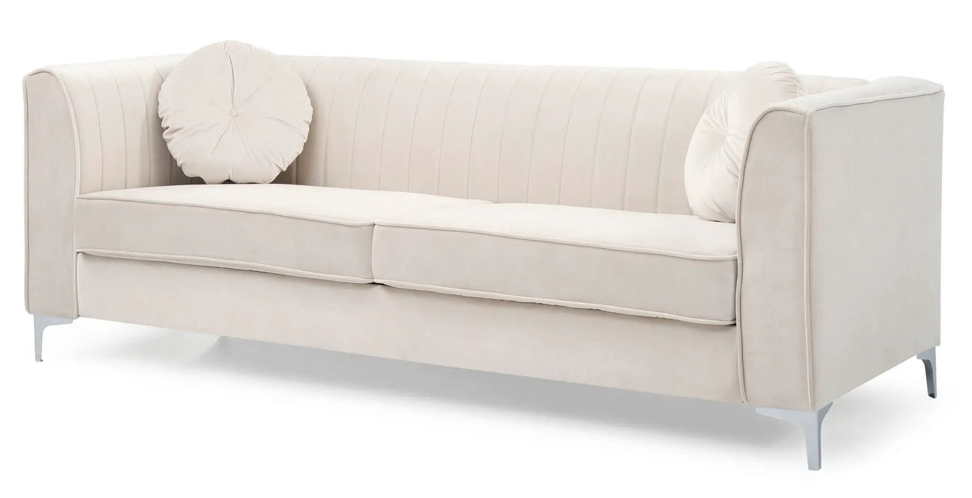 Delray - Micro Suede Sofa by HouseOfZazla