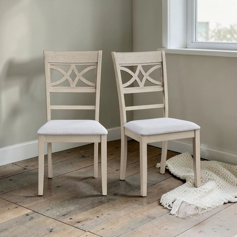 Ferris - Side Chair (Set of 2) - Antique Gray by HouseOfZazla