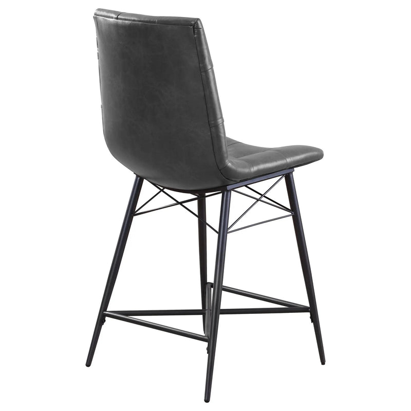 Counter Height Stools & Padded Seat (Set of 2)