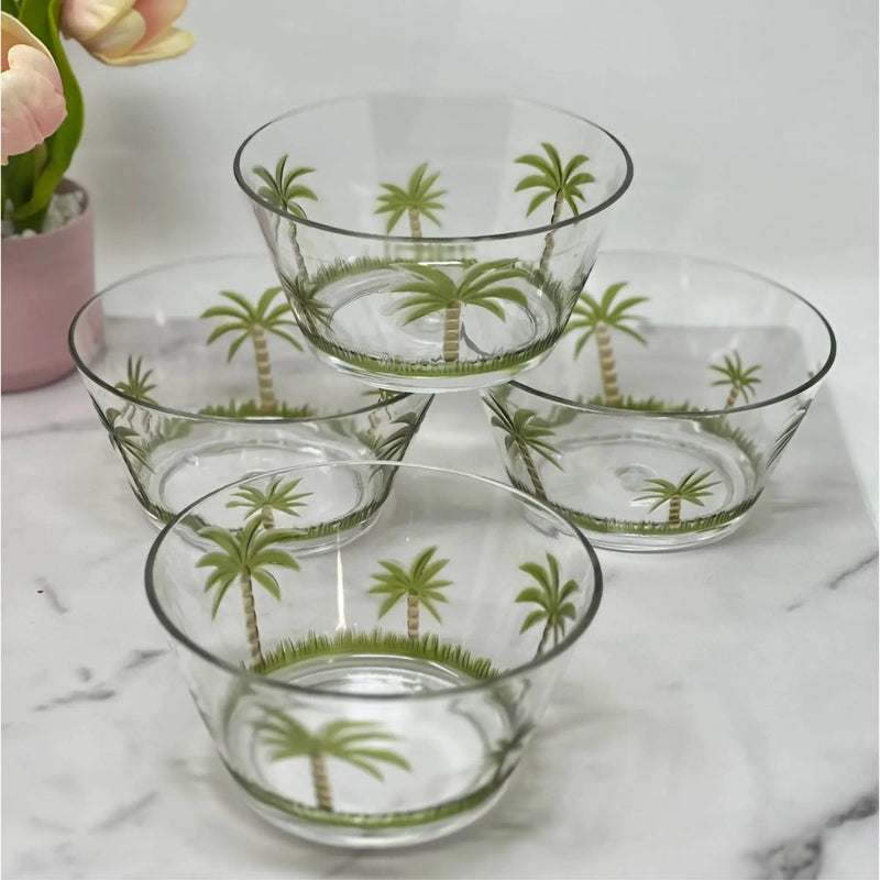 Palm Tree Acrylic Serving Bowls by HouseOfZazla