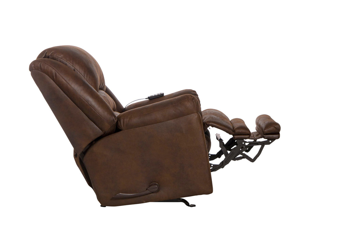 Hayden - Chaise Rocker Recliner With Heat / Massage & Oversize Xtra Comfort Footrest, photo 19 of 21