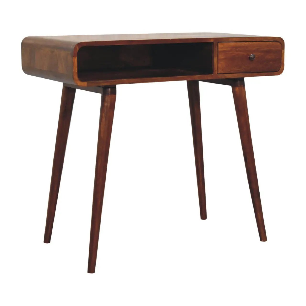 Curved Writing Desk by Unique Piece Furniture