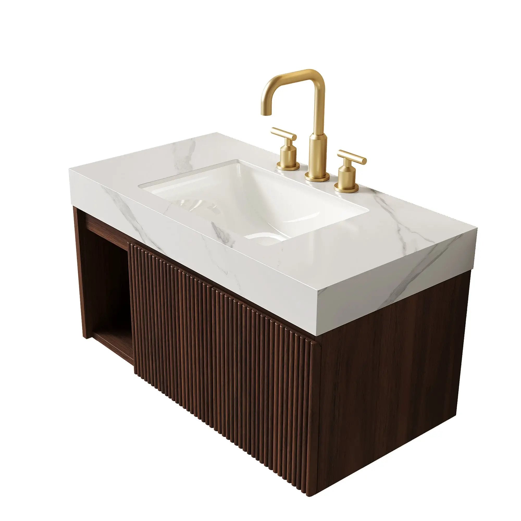 EIDEN 36" Bathroom Vanity & Sink by HouseOfZazla