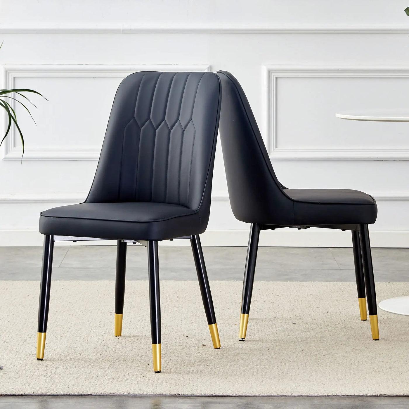 Modern Chair With Metal Legs by Unique Piece Furniture