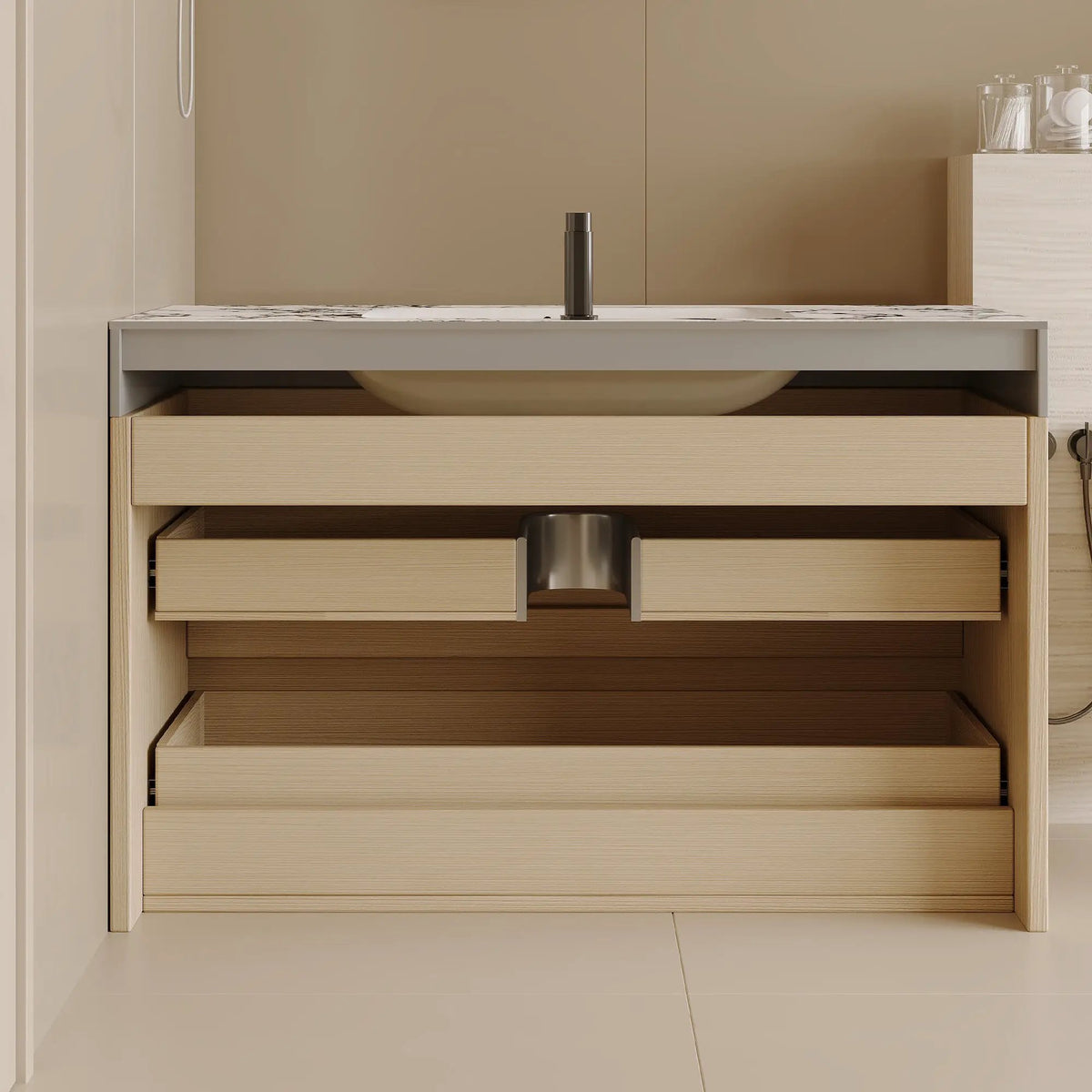 29.9" Modern Floating Bathroom Vanity by HouseOfZazla