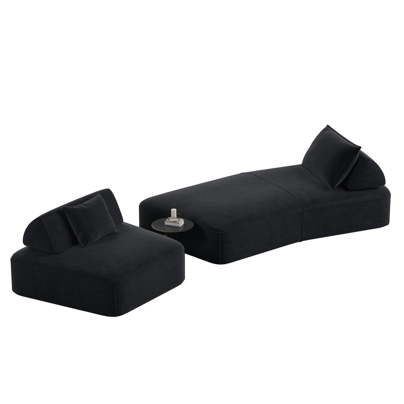Modern Luxury Oversized Modular Sectional Sofa Set by HouseOfZazla