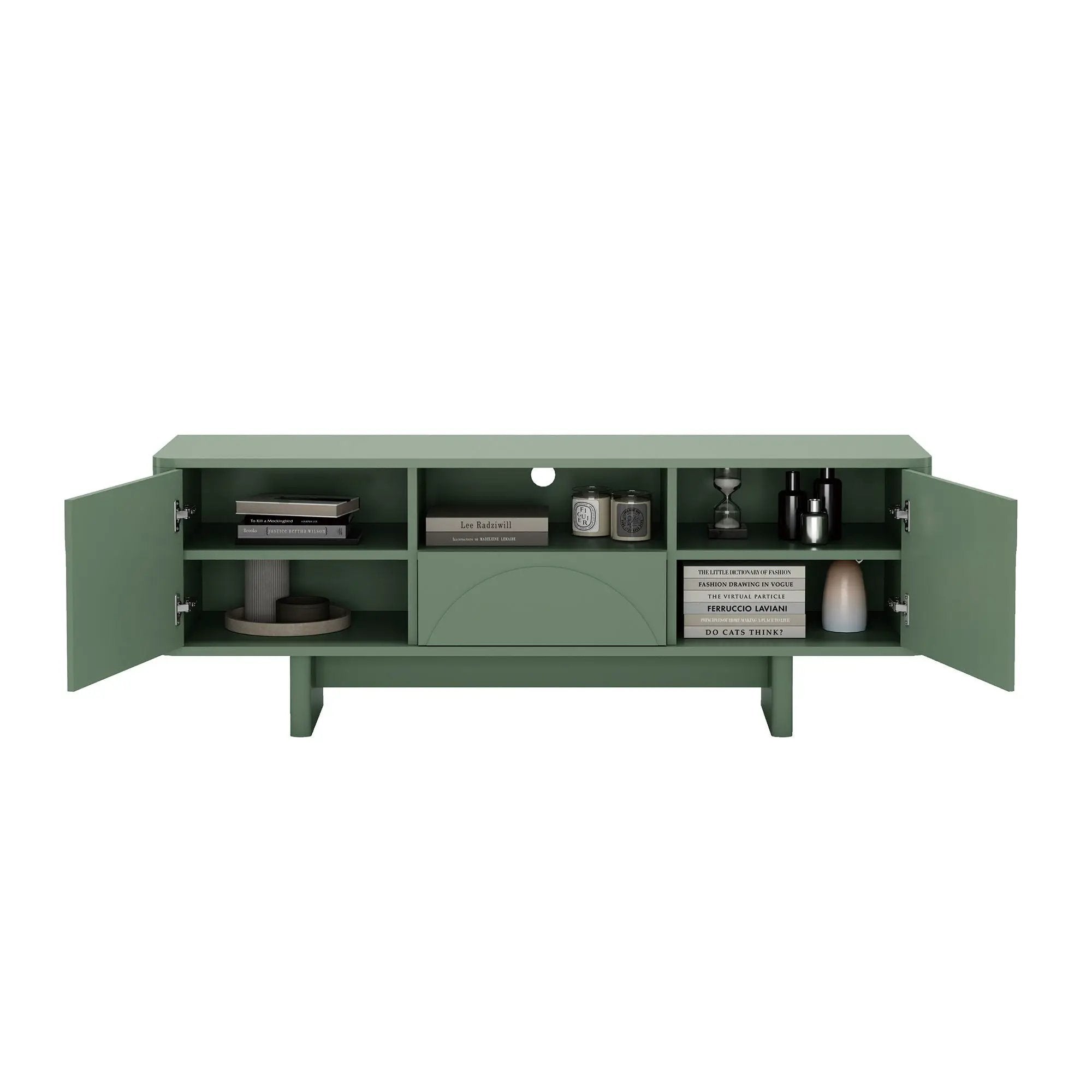 Ella - TV Stand With Adjustable Shelves by HouseOfZazla