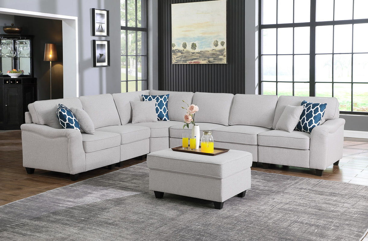 Leo Modular Sofa and Ottoman, photo 2 of 12