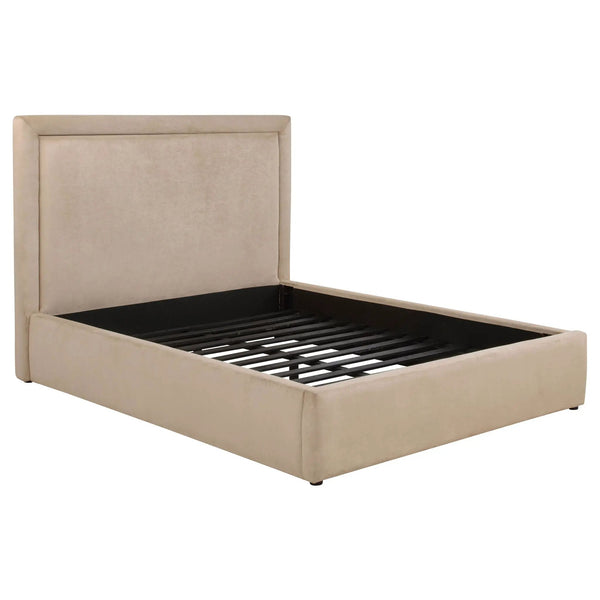 Lawson 54-inch Upholstered Eastern King Platform Bed Saddle