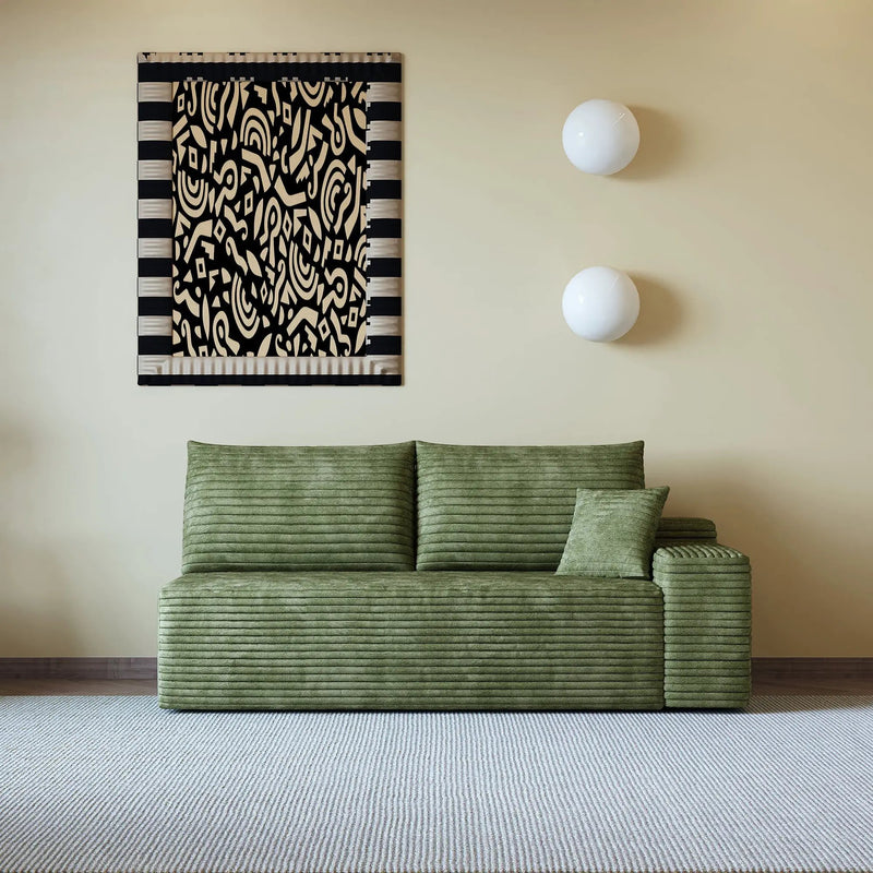 Y165-3R-GREEN 3-Seater Right Sofa by HouseOfZazla