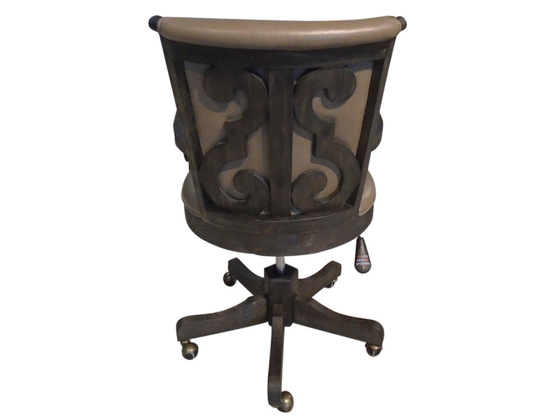 Bellamy - Fully Upholstered Desk Chair - Peppercorn, photo 5 of 5