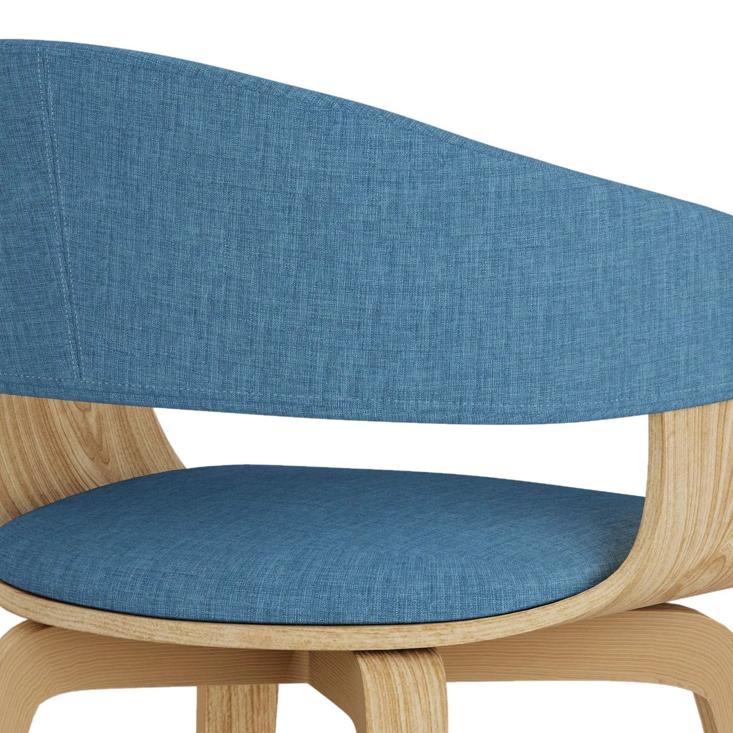 Lowell - Mid-Century Modern Bentwood Dining Chair by Unique Piece Furniture