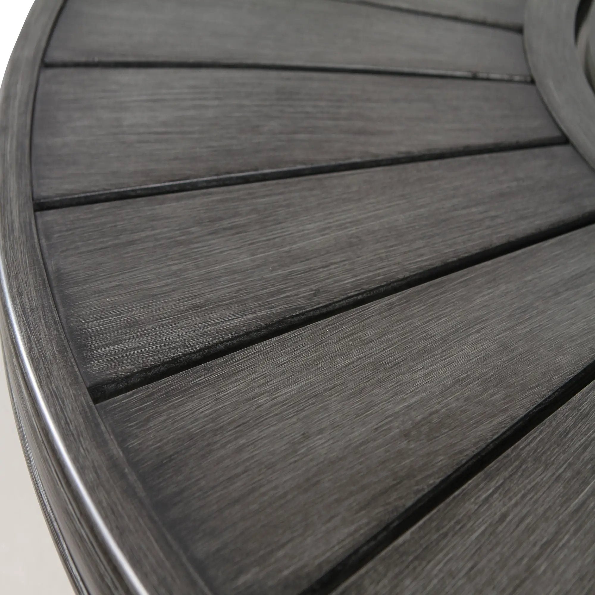 Propane Outdoor Fire Pit Table - Gray by Unique Piece Furniture