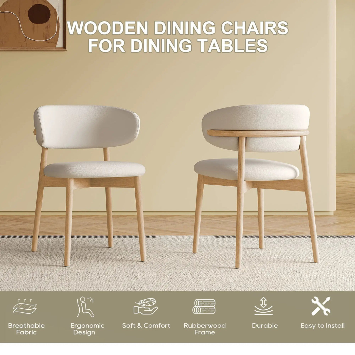 Mid-Century Modern Dining Chair (Set of 2) by HouseOfZazla