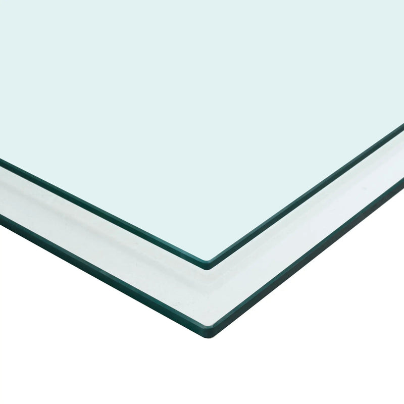Square Tempered Glass Top by HouseOfZazla