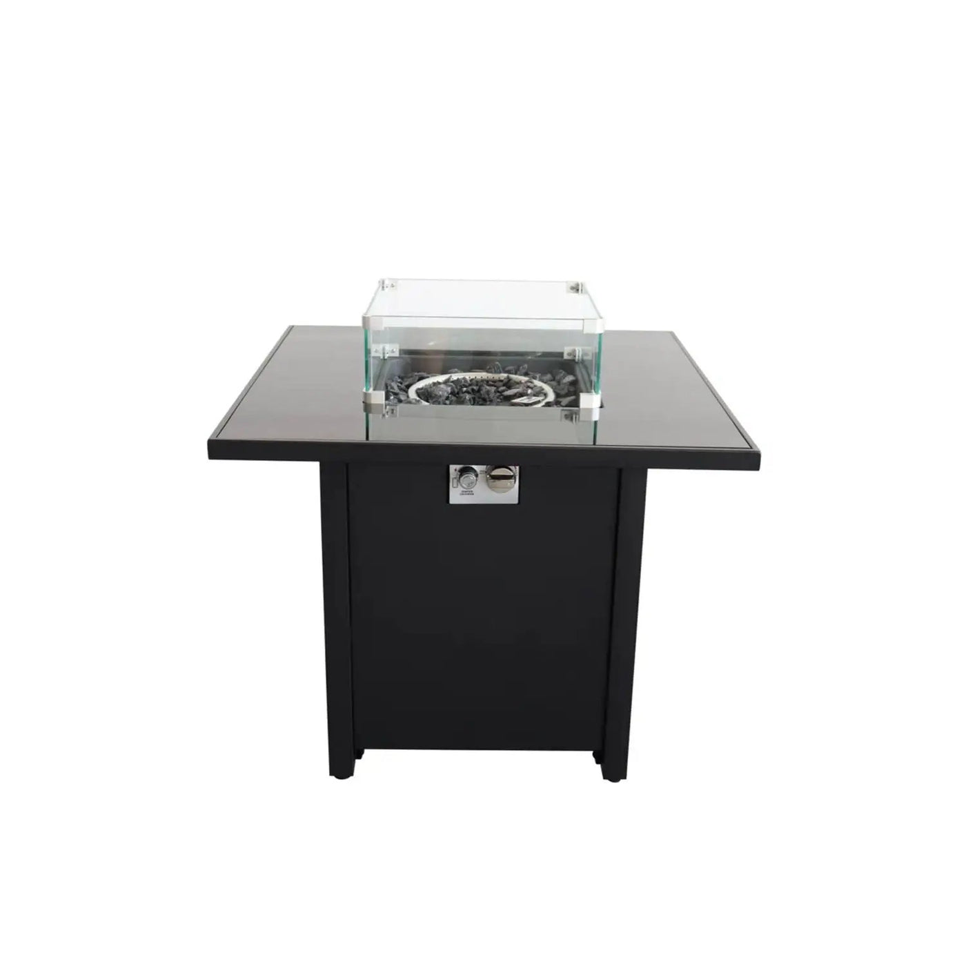 Powdercoated Fire Pit With Top by Unique Piece Furniture