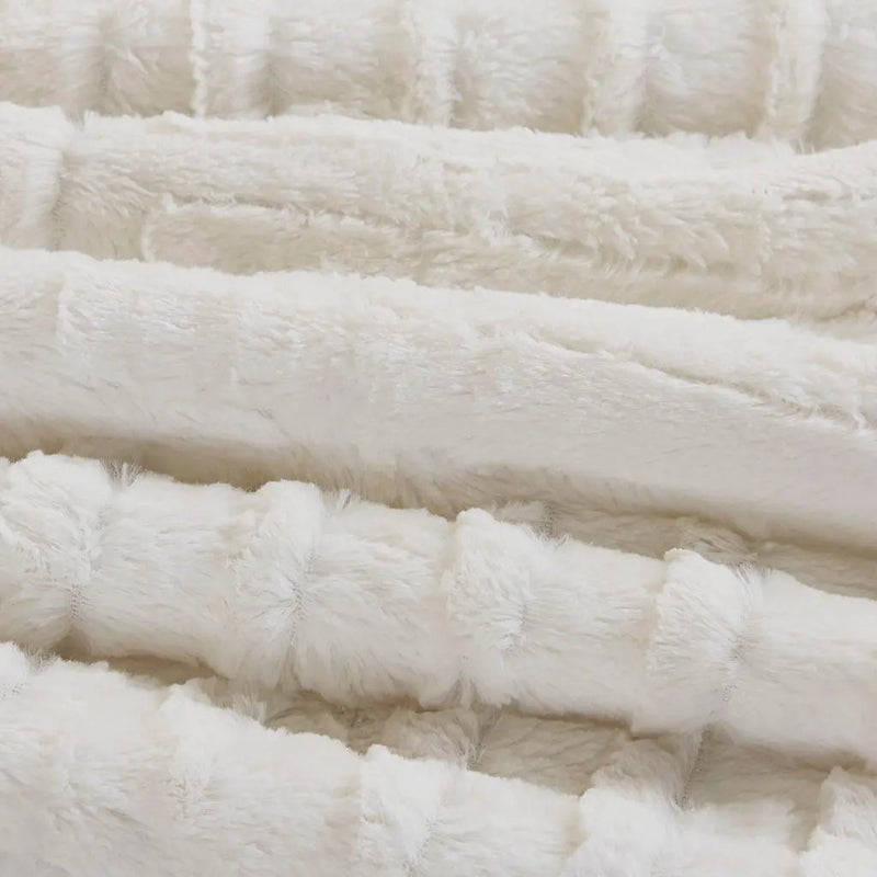 Twin Fur Down Alternative Comforter Mini Set by HouseOfZazla