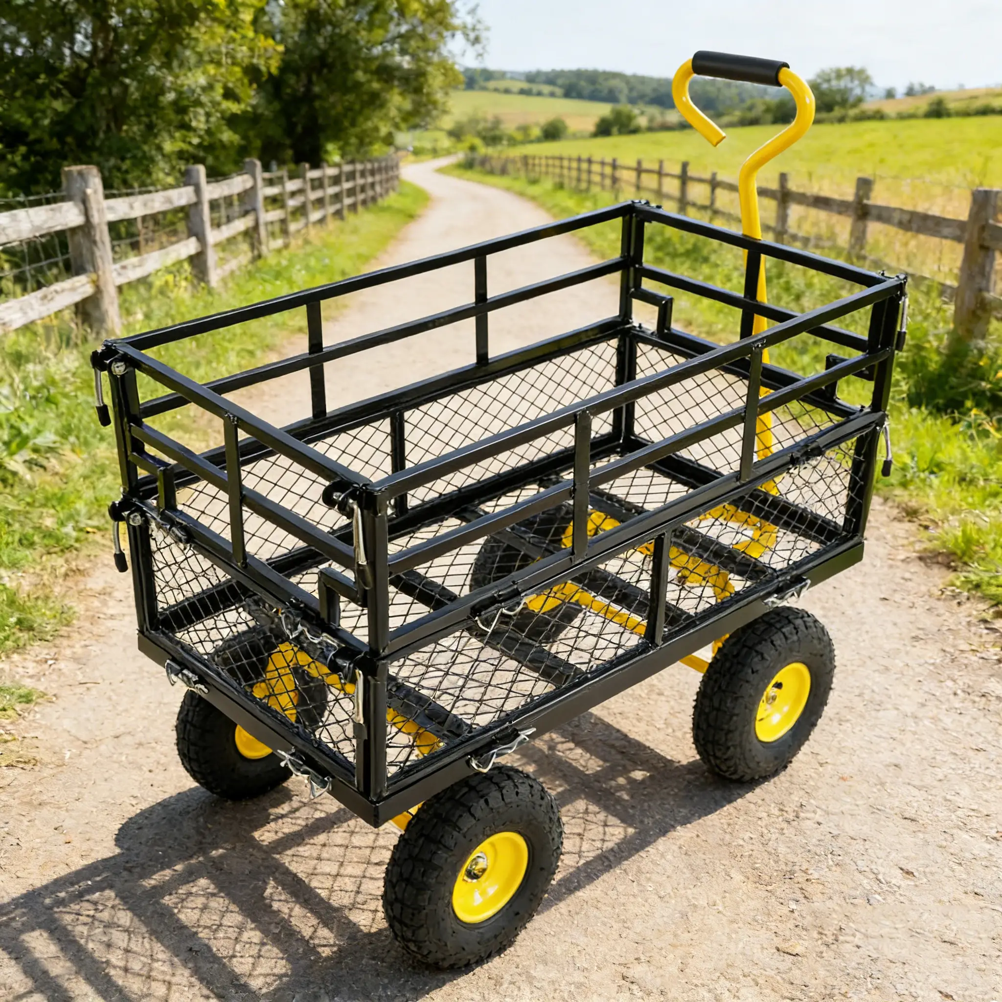 Wagon Cart Garden Cart Trucks Make Transporting Firewood Easier by HouseOfZazla