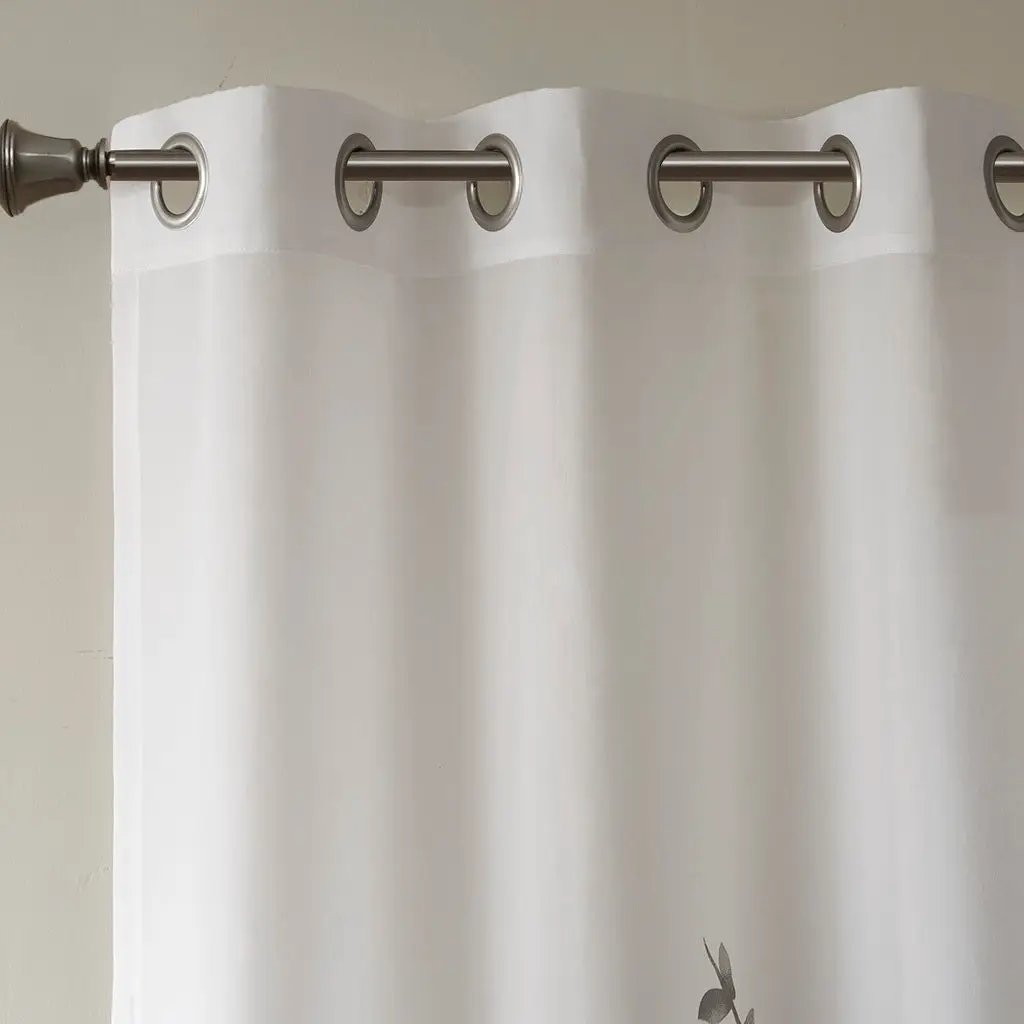 Burnout Printed Curtain Panel by HouseOfZazla