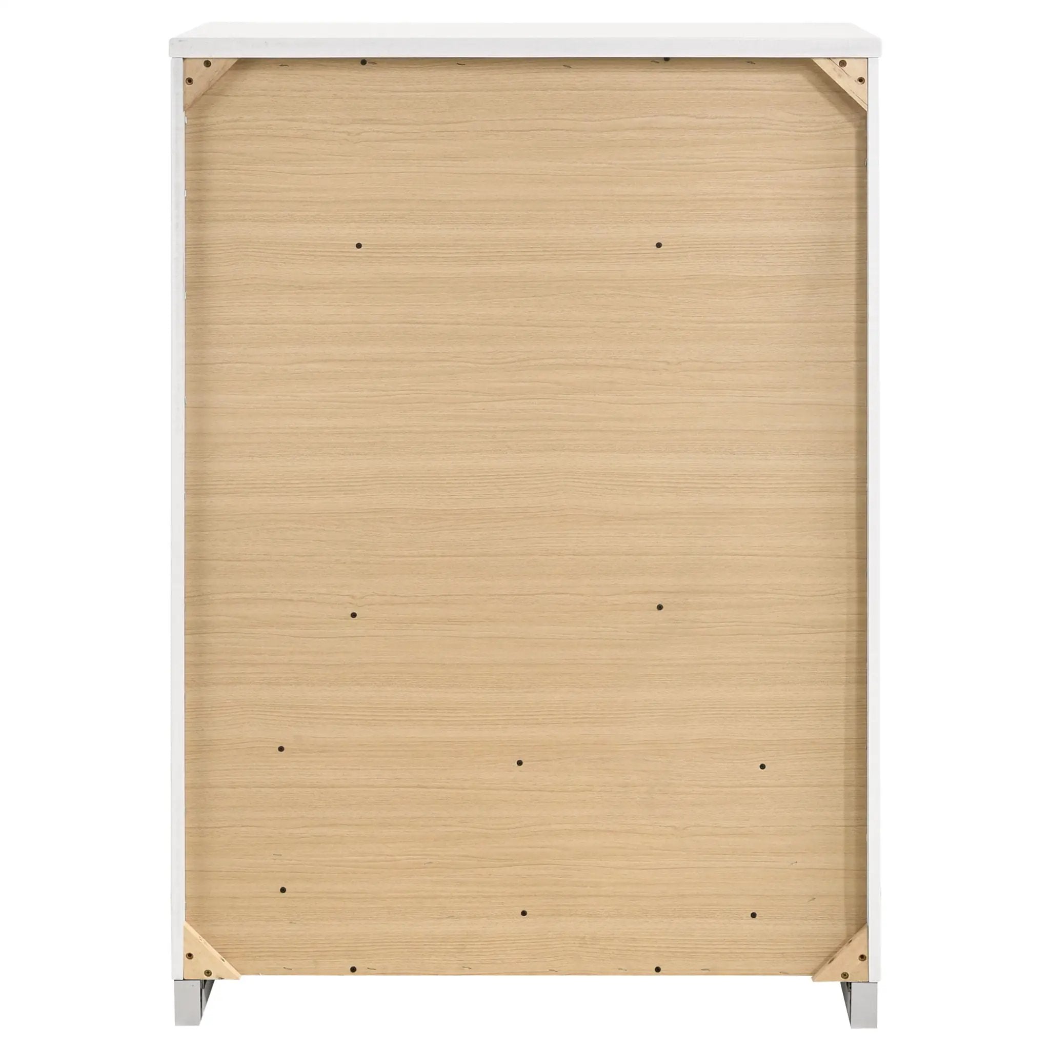 Dulcey - 5 Drawer Bedroom Chest - White