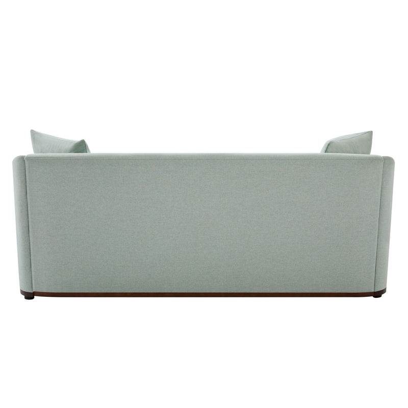 3 Seater Sofa With Wrap Around Armrests And Throw Pillows by HouseOfZazla