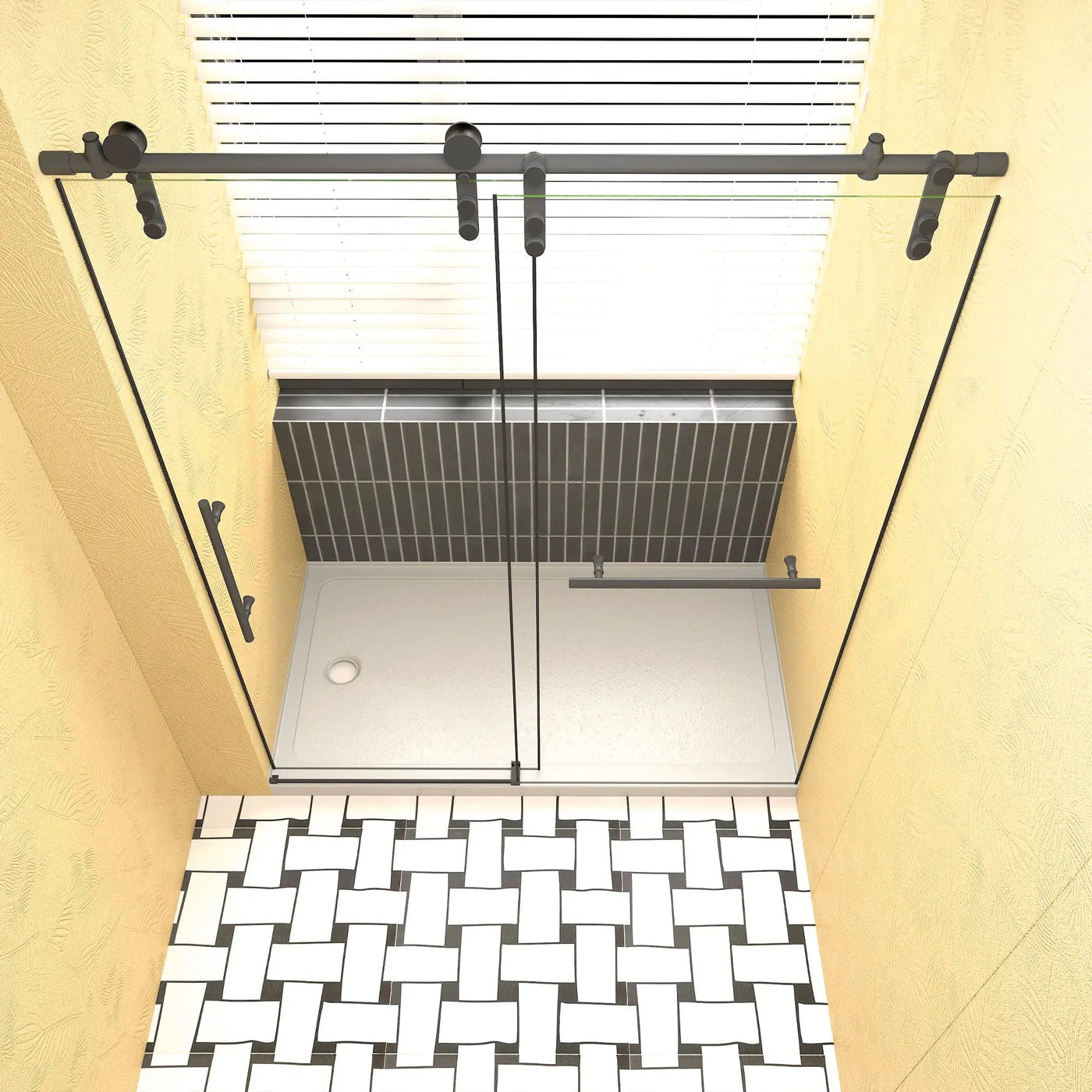 Shower Base Drain With Single Threshold Design by HouseOfZazla
