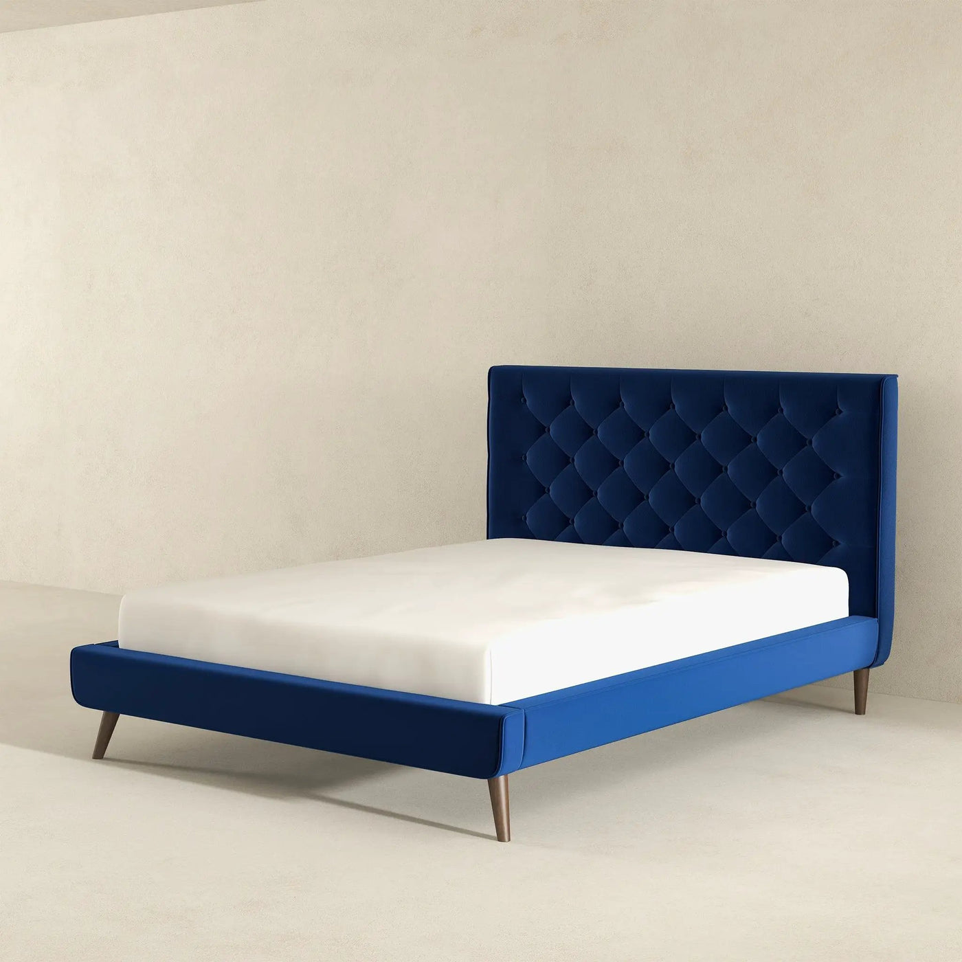 Dillon - Mid-Century Platform Bed by HouseOfZazla