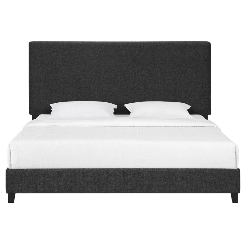 Platform Bed & Upholstered Headboard by Unique Piece Furniture