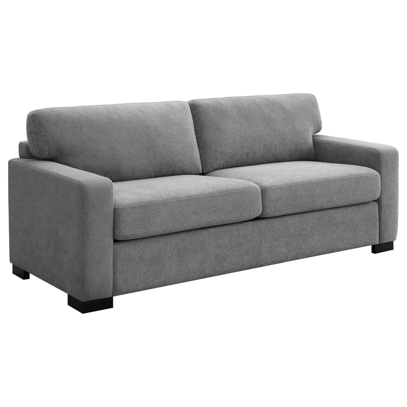 Simpson Upholstered Sofa Sleeper with Queen Mattress Grey by Unique Piece Furniture