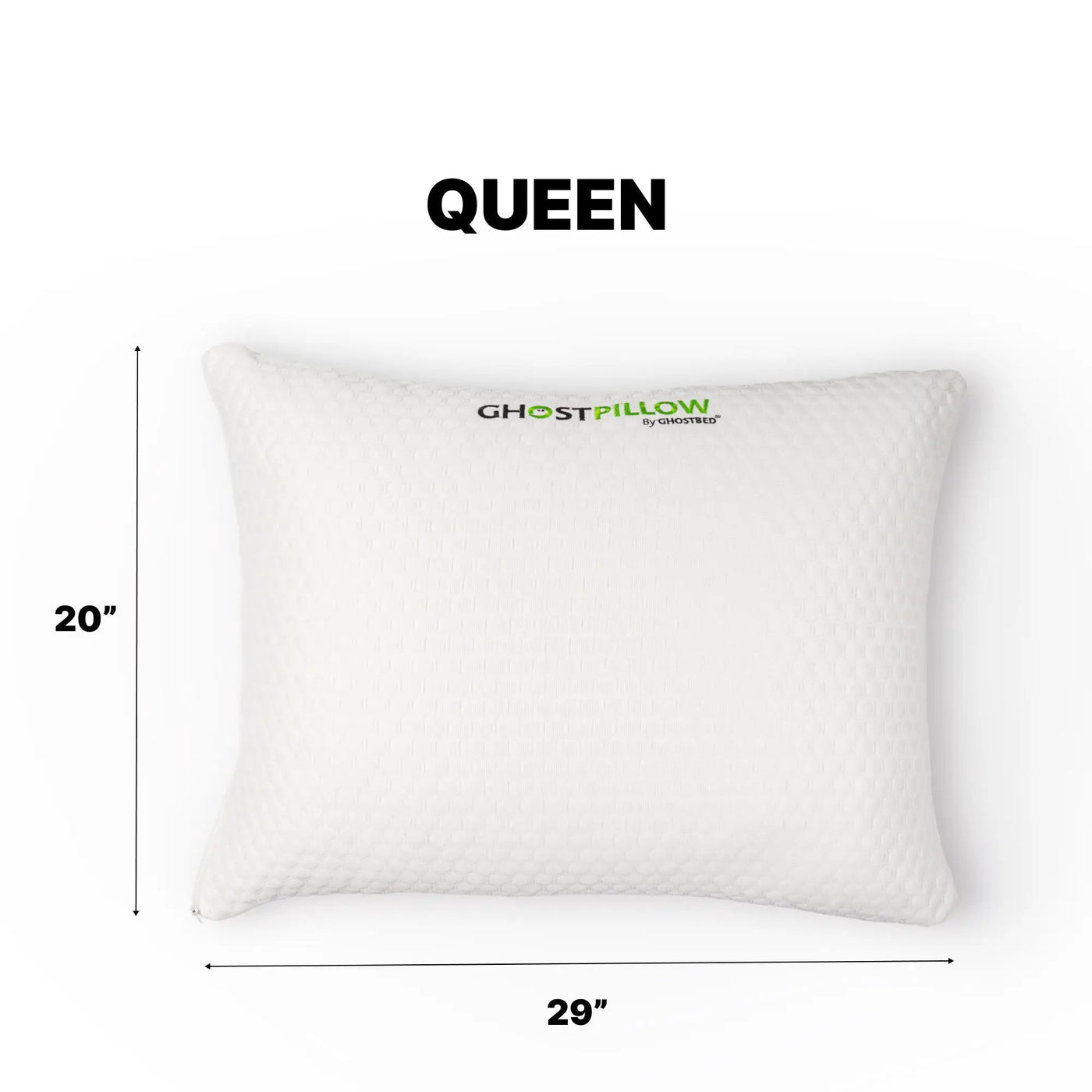 Ghostpillow Shredded - Customizable Soft Fluffy Gel Memory Foam & Siliconized Pillow by HouseOfZazla