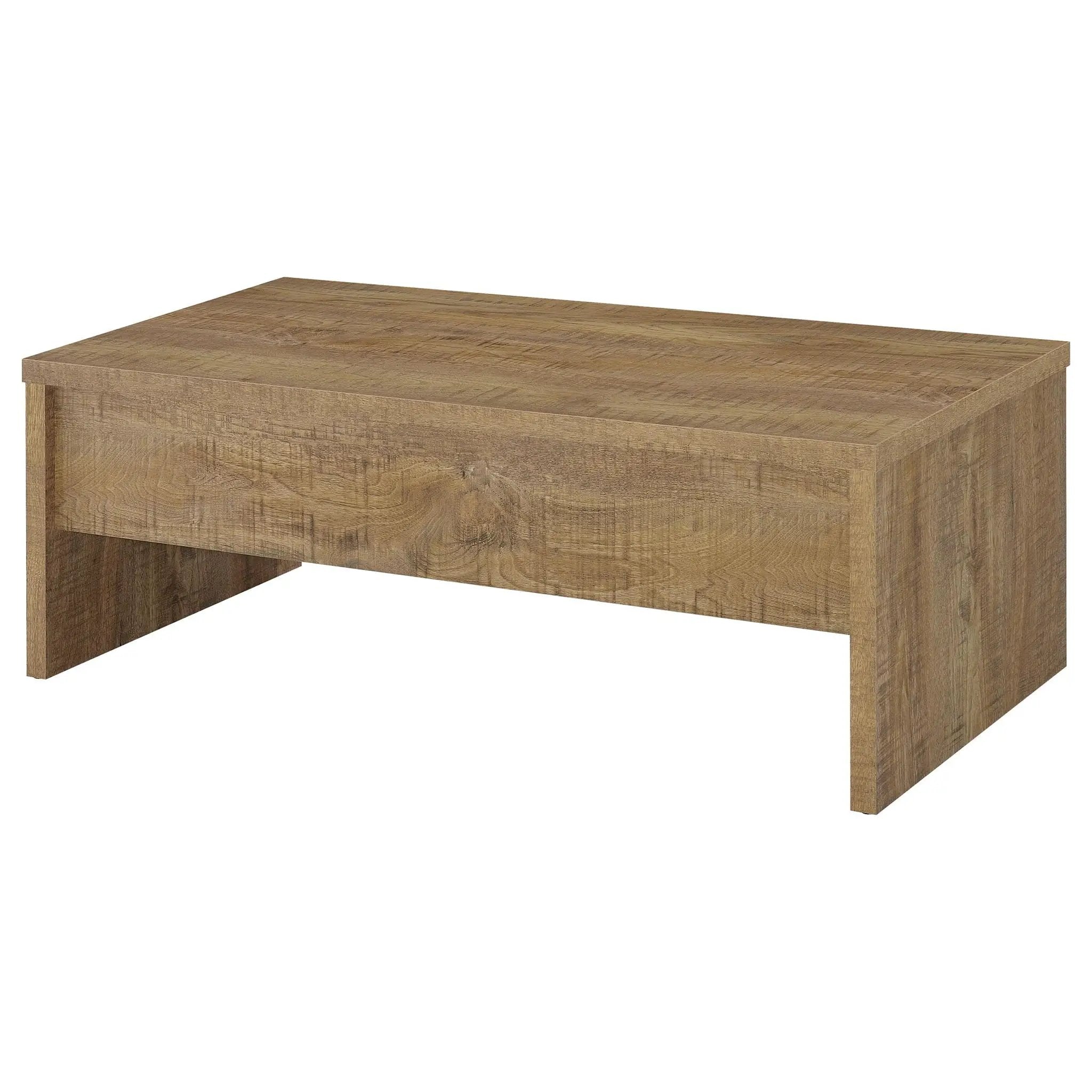Canoga Engineered Wood Lift Top Cocktail Coffee Table Mango by Unique Piece Furniture