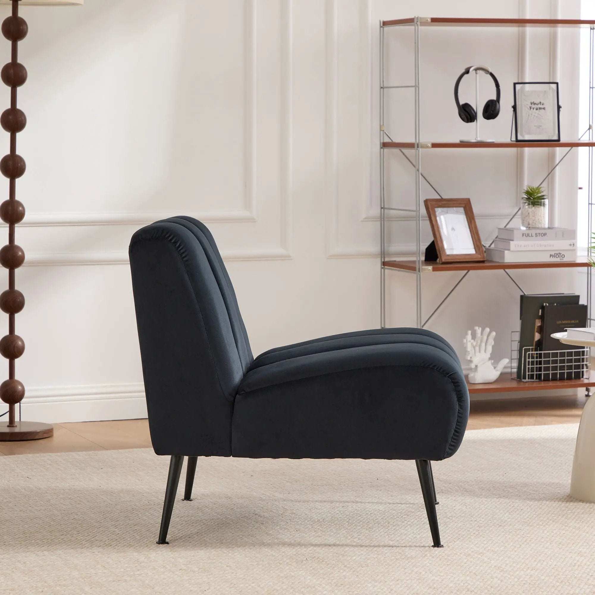 Upholstered Armless Chair For Living Room by Unique Piece Furniture