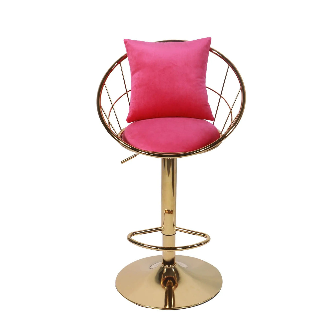 Unique Design Bar Chair, 360 Degree Rotation, Adjustable Height, Suitable For Dining Room And Bar by HouseOfZazla