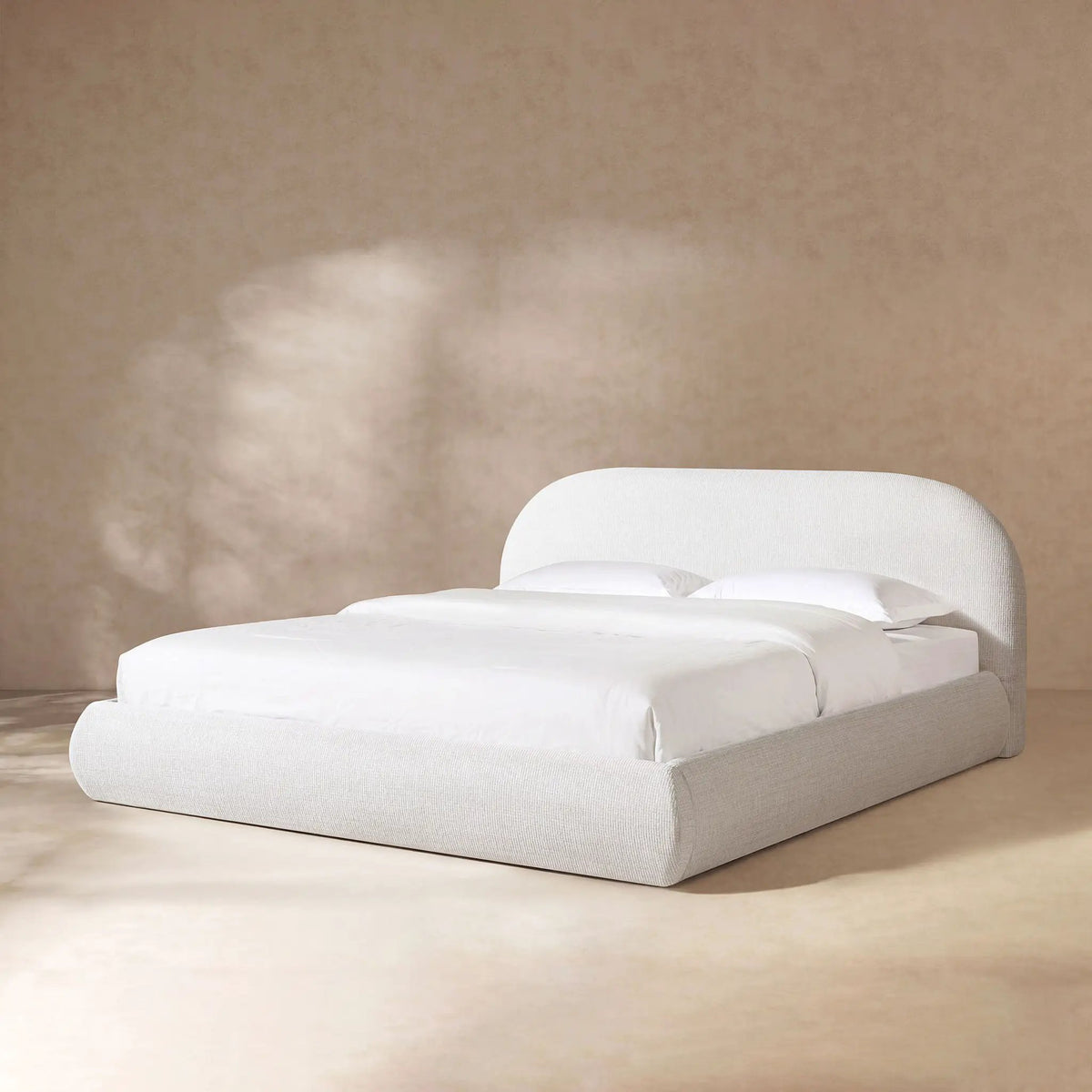 Archie Puffy Grounded - Upholstered Platform Bed, photo 40 of 49