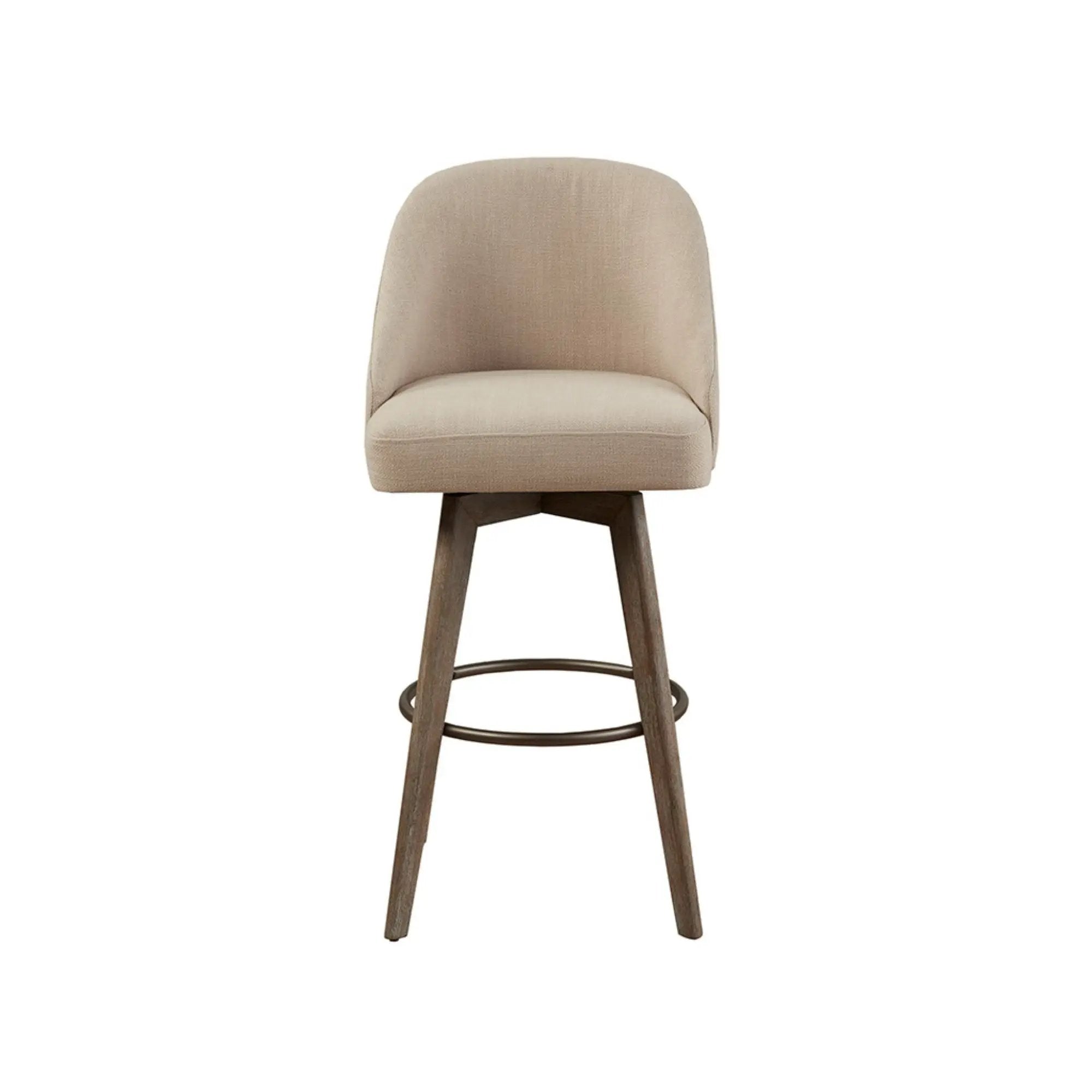Bar Stool With Swivel Seat - Sand by HouseOfZazla
