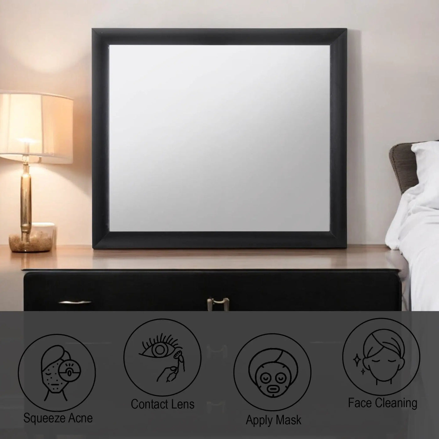 Ireland Contemporary Design Mirror by HouseOfZazla
