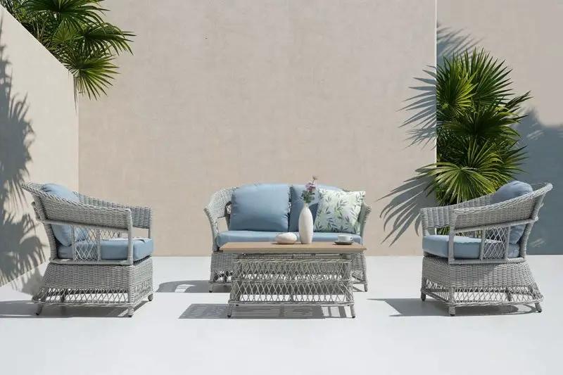 Shell 4-Piece Wicker Sofa Set by Outdoor-USA®