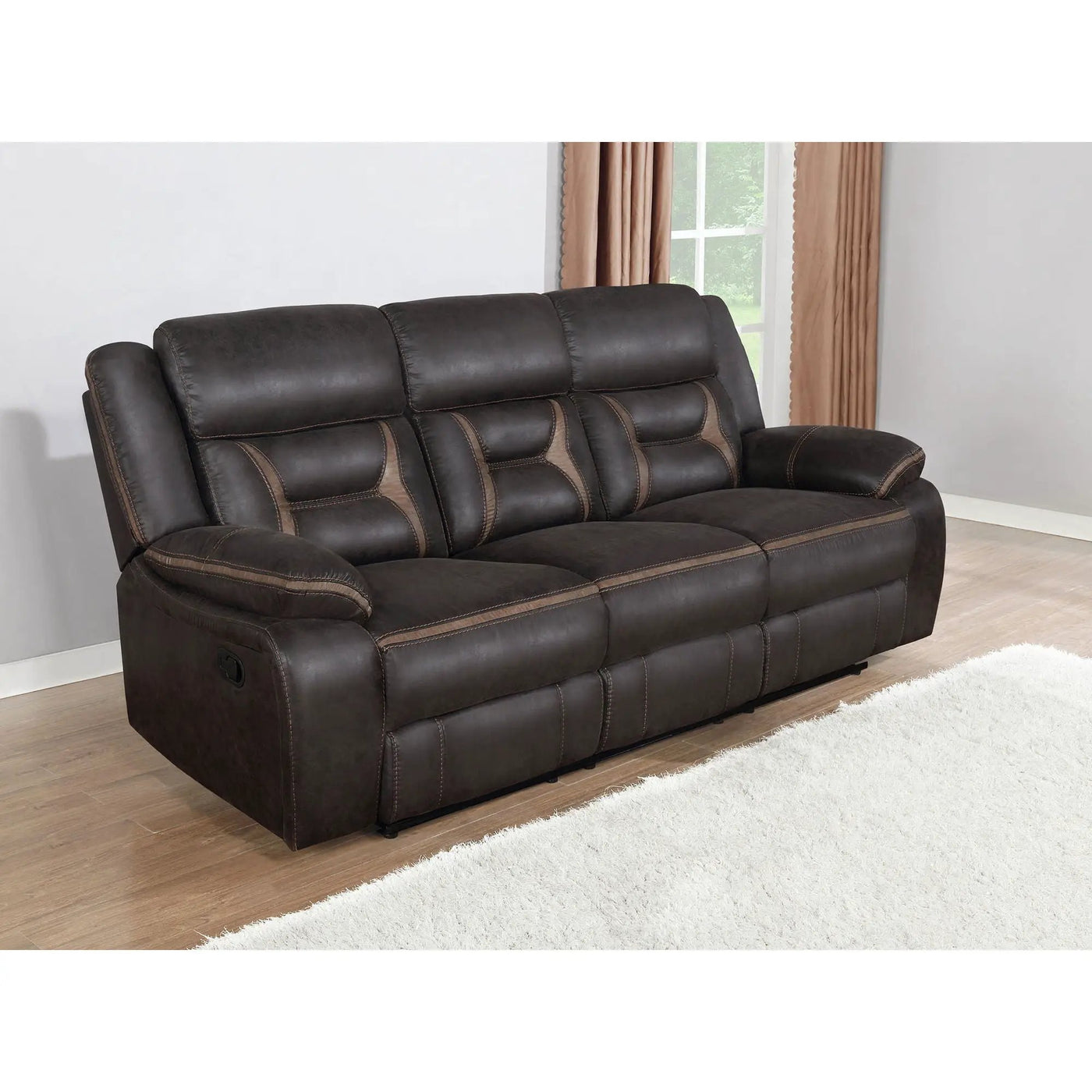 Brazelton - 3 Seater Reclining Sofa by HouseOfZazla