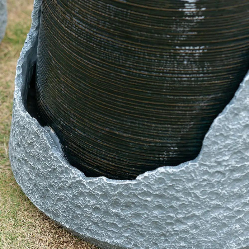 Indoor Outdoor Water Fountain Unique Broken Urn Fountain by HouseOfZazla