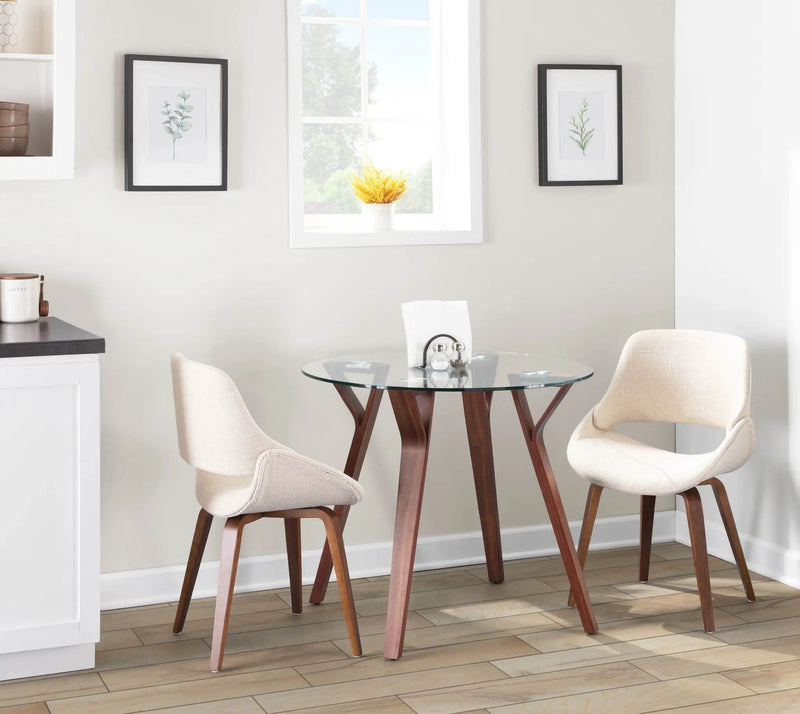 Fabrico - Mid Century Modern Style Dining Chair (Set of 2) by HouseOfZazla