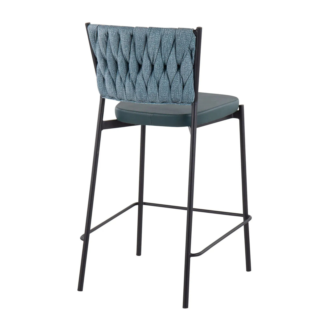 Tania - Braided Contemporary Counter Stool (Set of 2) by HouseOfZazla