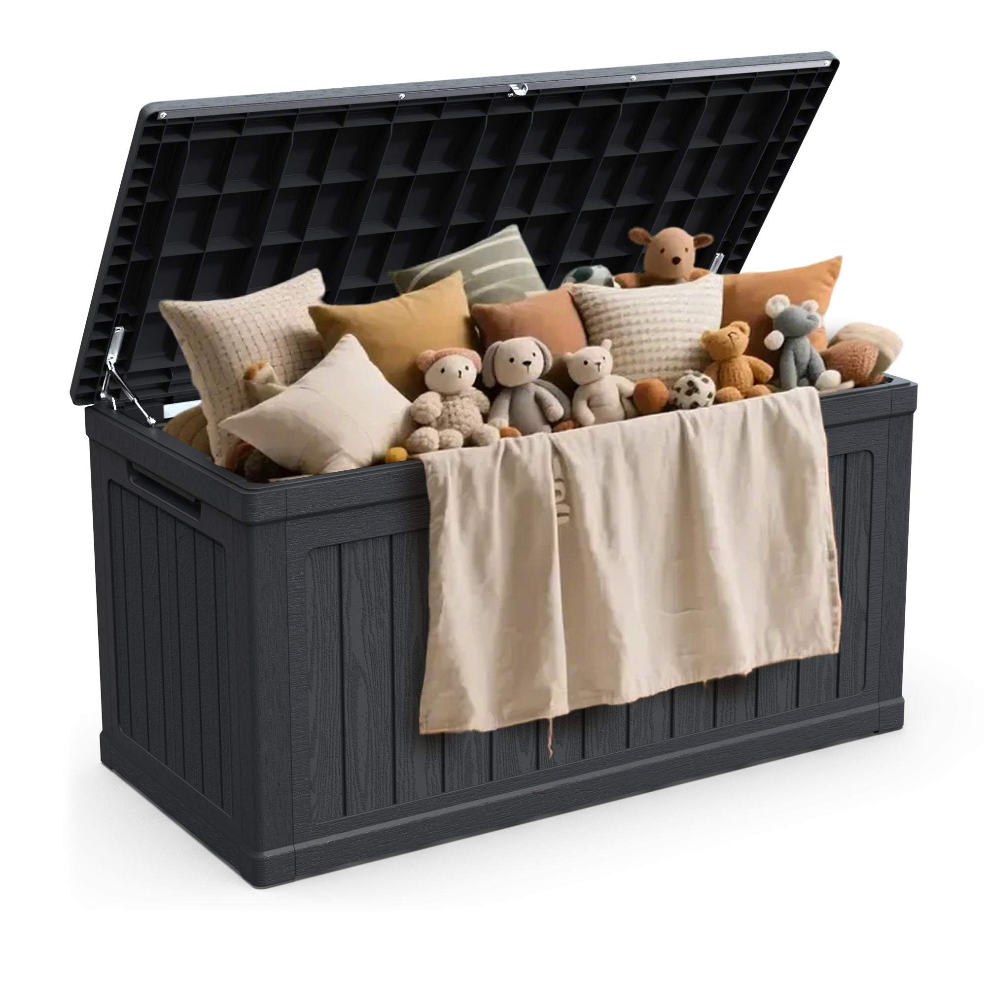 230 Gallon Large Outdoor Storage XXL Deck Box by HouseOfZazla