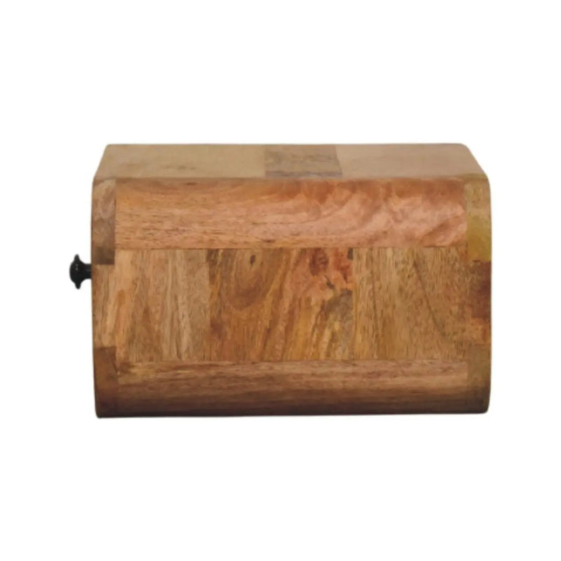 Avora Mini Wall-Mounted Oak-ish Nightstand, 1-Drawer by HouseOfZazla