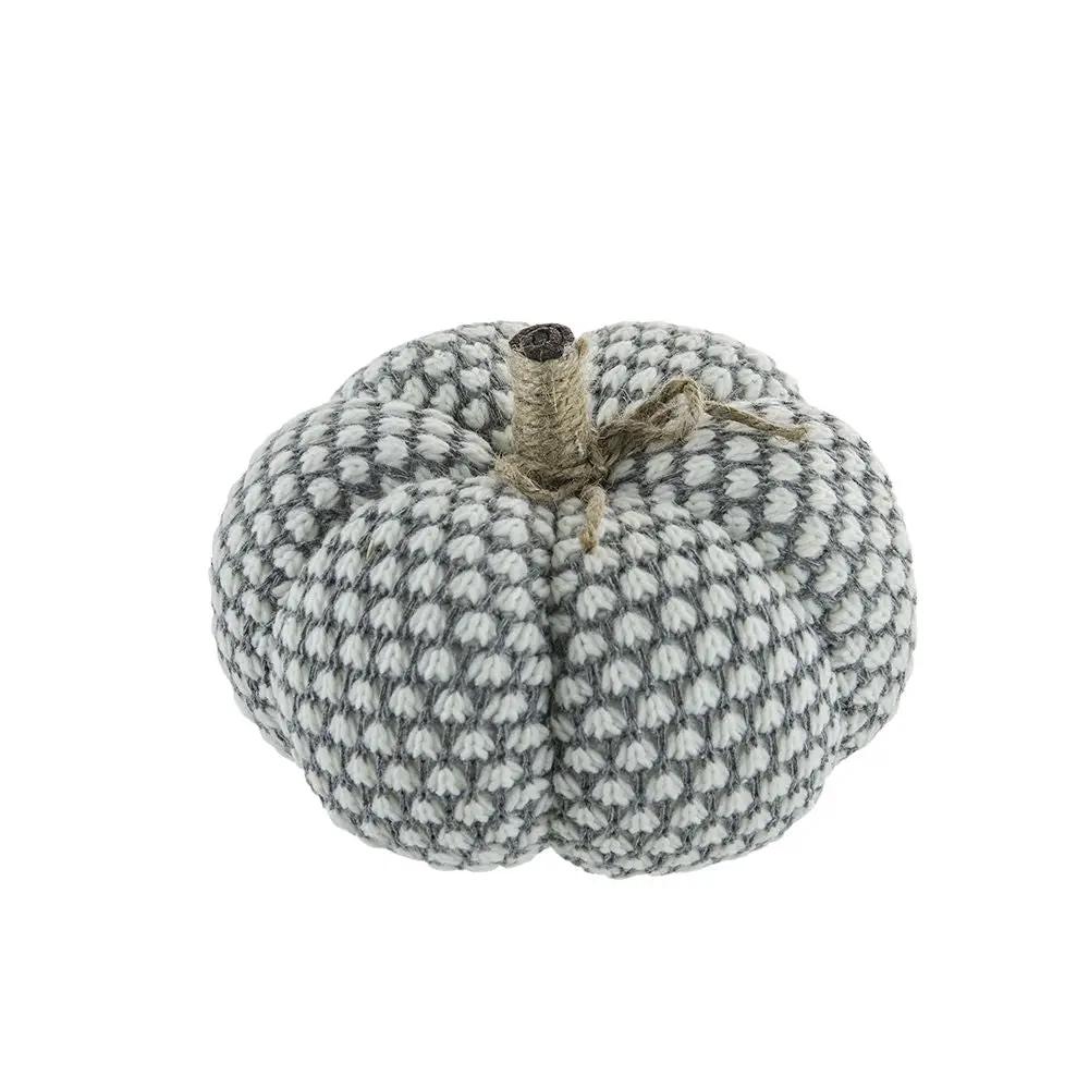 Knite Pumpkin Ornament Decor For Holiday Harvest Festival Fall Festival & Thanksgiving by HouseOfZazla