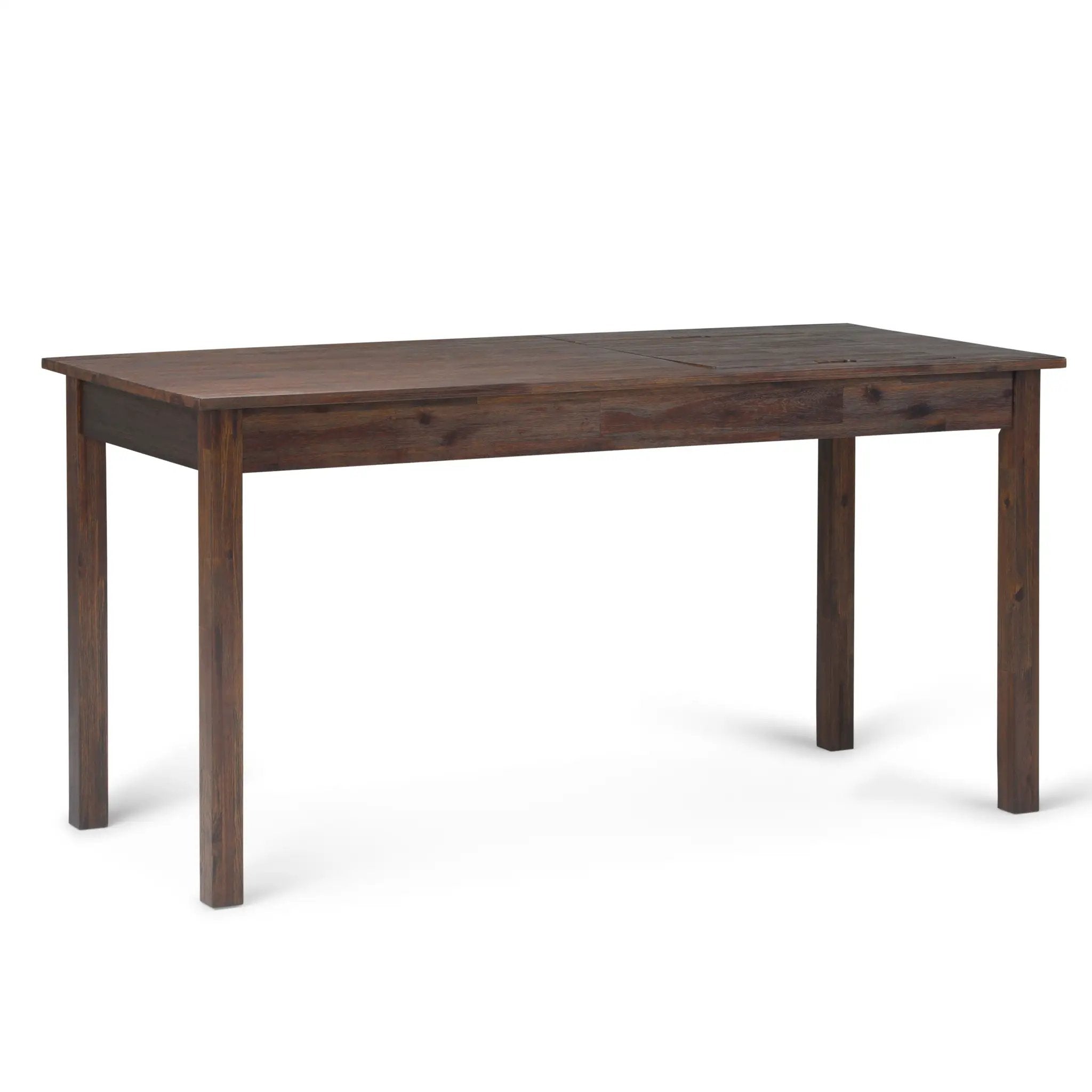 Monroe - Desk - Distressed Charcoal Brown by Unique Piece Furniture