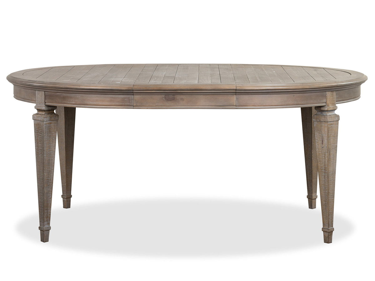 Lancaster - Round Dining Table - Dovetail Gray, photo 7 of 7