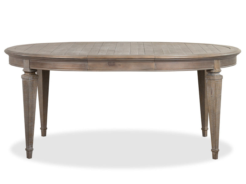 Lancaster - Round Dining Table - Dovetail Gray, photo 7 of 7