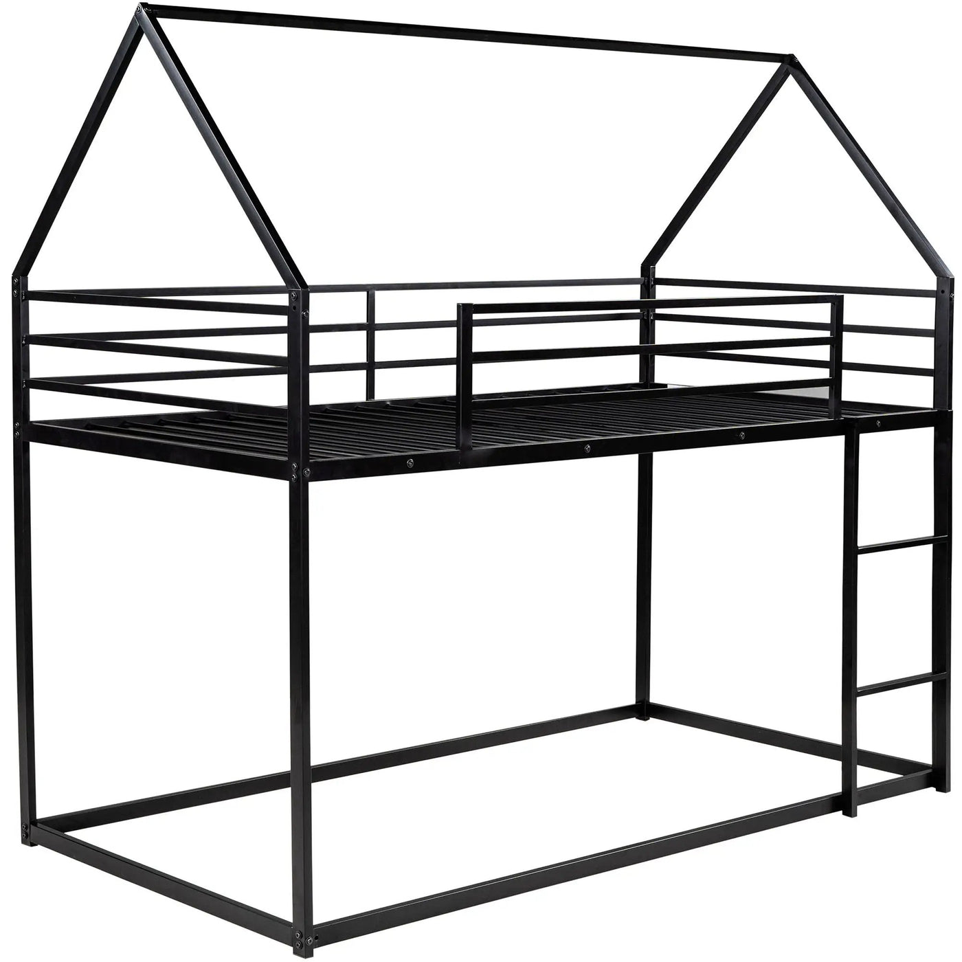 House Bunk Bed With Built In Ladder by HouseOfZazla